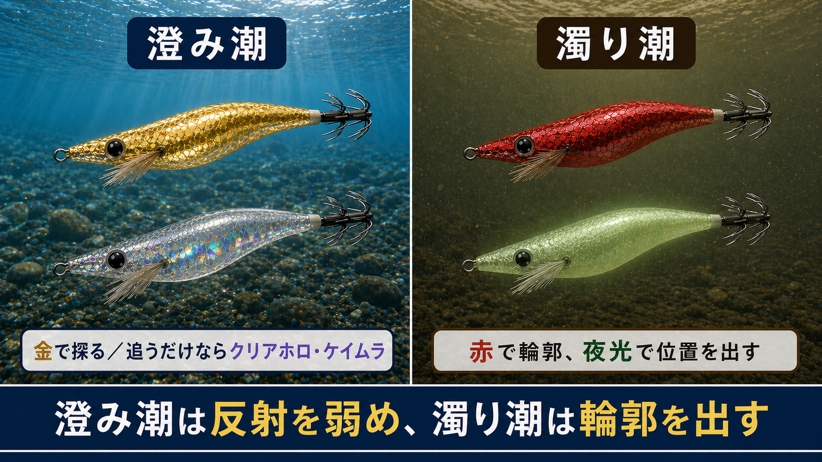 水質で下地テープを選ぶ