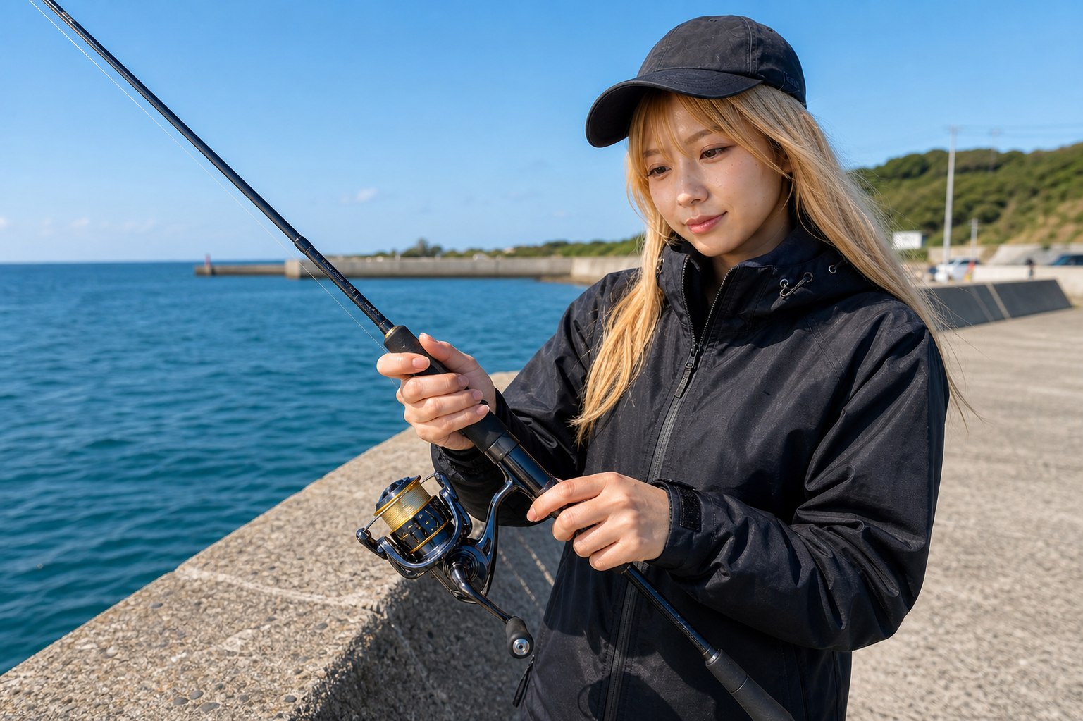 2500番と3000番のちょい投げリールの使い分け
