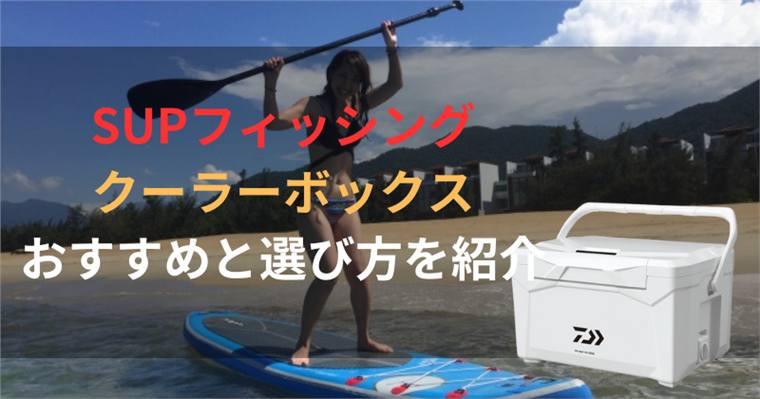 SUPフィッシング用クーラーボックスのおすすめ7選&選び方を紹介!