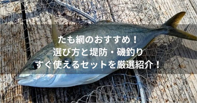 たも網のおすすめ9選!選び方と堤防・磯釣りに最適なすぐ使えるセットを厳選!