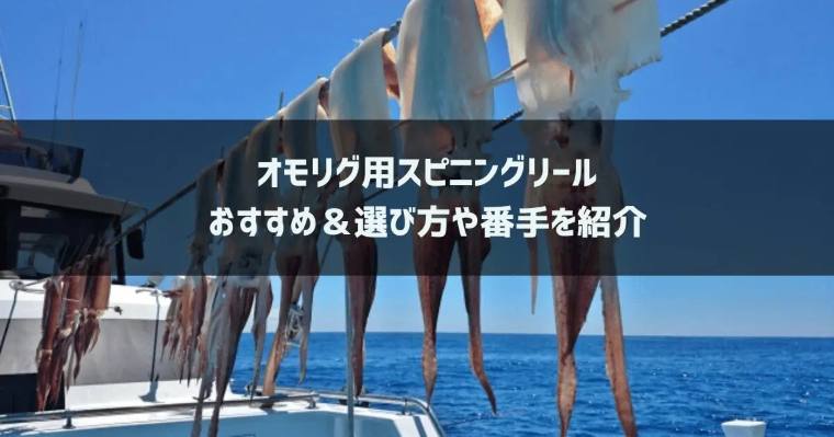 オモリグ用スピニングリールおすすめ6選｜番手は3000番か4000番か