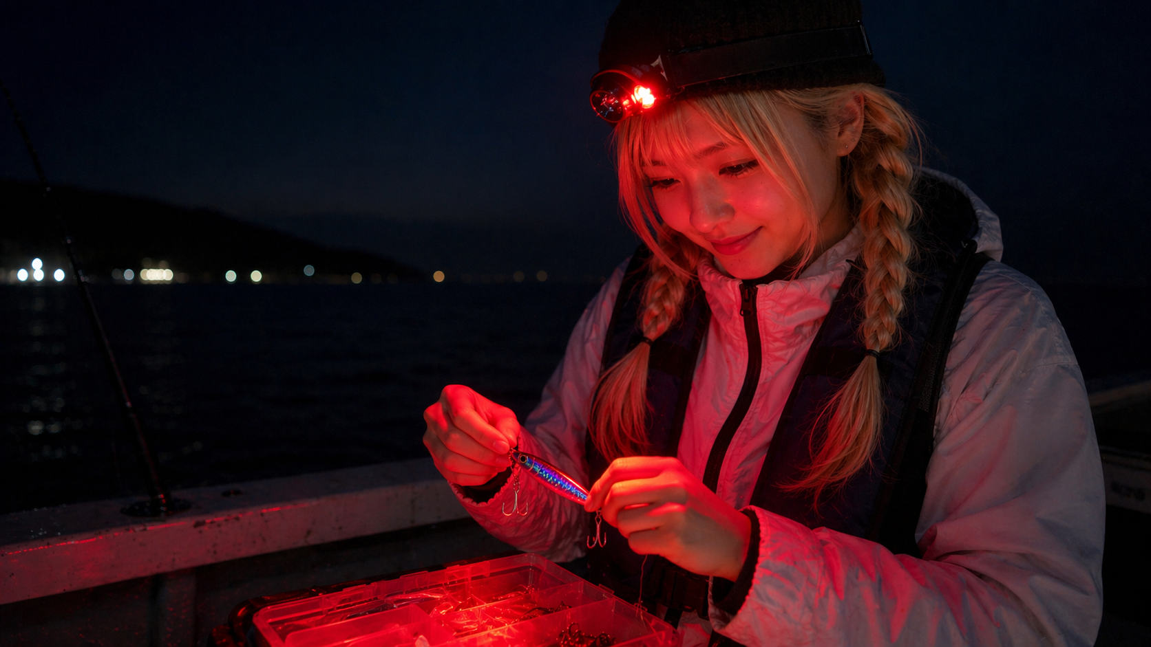 釣り用赤色ヘッドライトおすすめ7選|魚が逃げない夜釣りライトの選び方