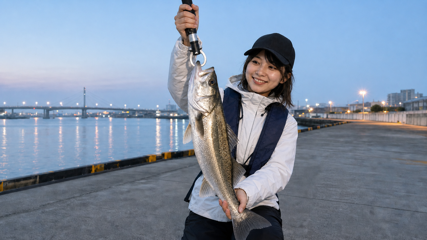 シーバス釣りの始め方！必要な道具・釣れる場所・ルアーの動かし方を解説