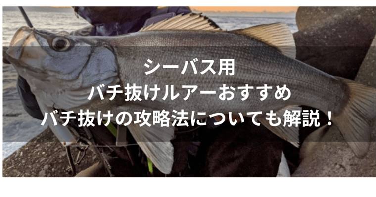 シーバス用バチ抜けルアーのおすすめ12選!バチ抜けとは?攻略法についても解説!
