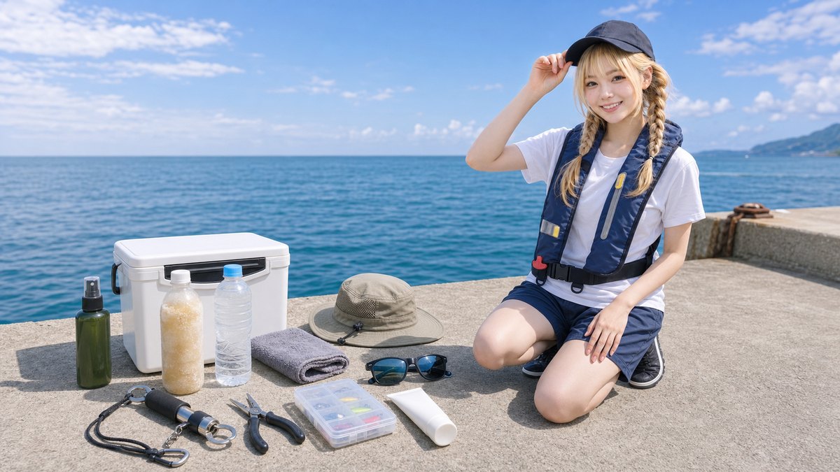 夏の釣りに必要な持ち物|海釣り・船釣り・夜釣りで困らない装備