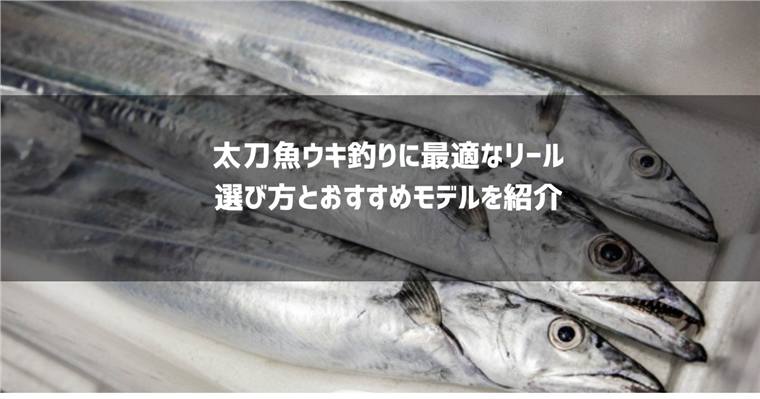 太刀魚ウキ釣りに最適なリールの選び方とおすすめモデルを紹介!