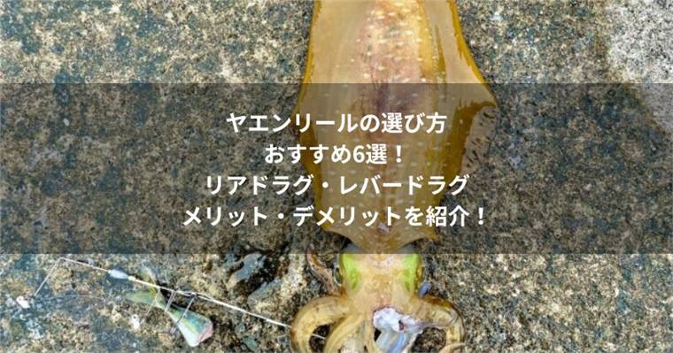 ヤエンリールのおすすめ6選|番手とリアドラグ・レバーブレーキの違いを解説