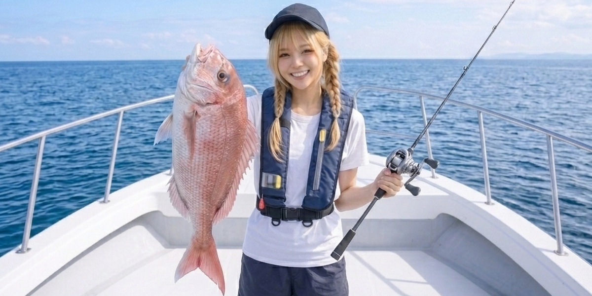 乗っ込み期に釣れた真鯛