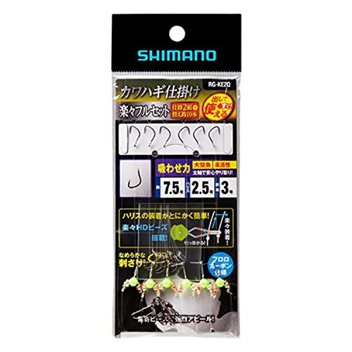 シマノ カワハギ仕掛け 楽々フルセット 吸わせ力